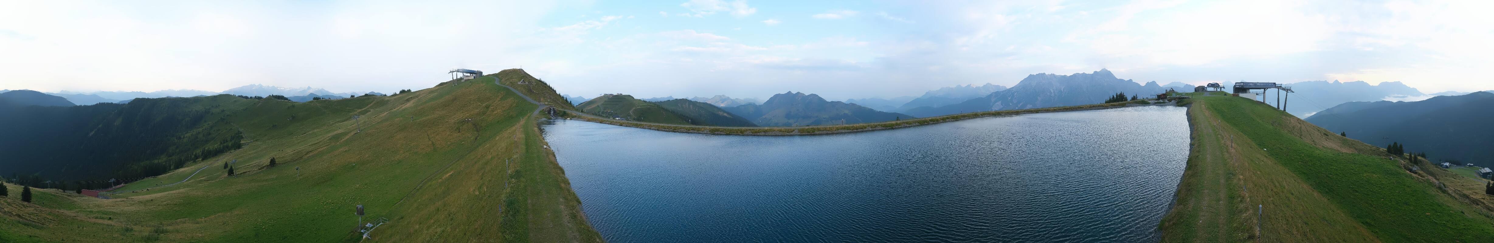 Archived image Webcam Leogang - View from Großer Asitz