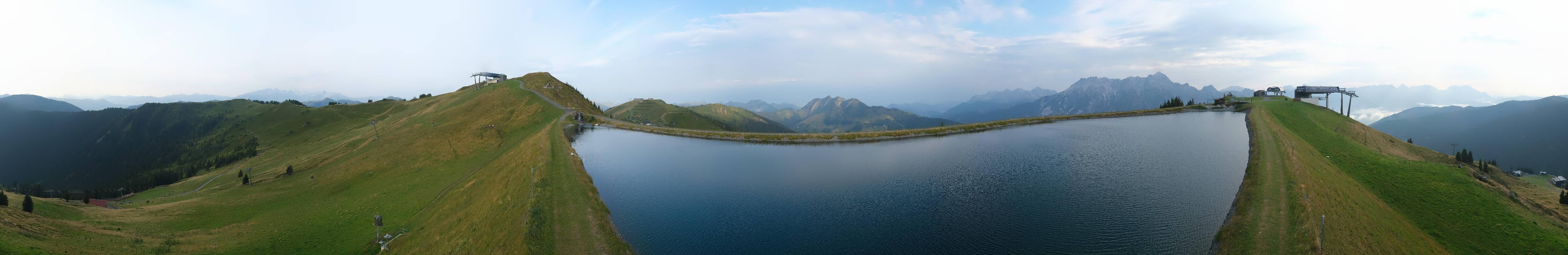 Archived image Webcam Leogang - View from Großer Asitz