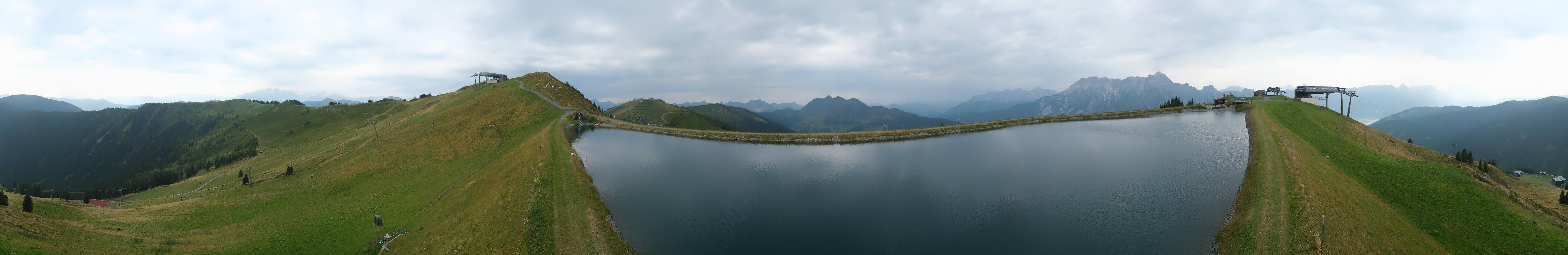 Archived image Webcam Leogang - View from Großer Asitz