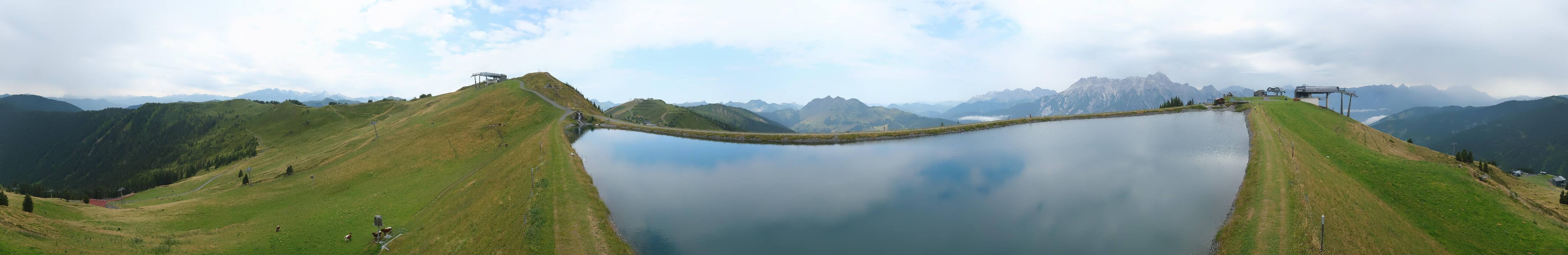 Archived image Webcam Leogang - View from Großer Asitz