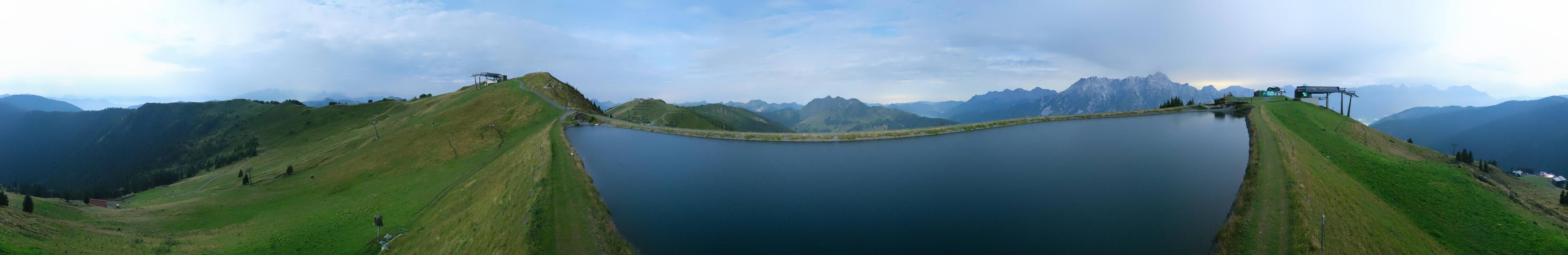 Archived image Webcam Leogang - View from Großer Asitz