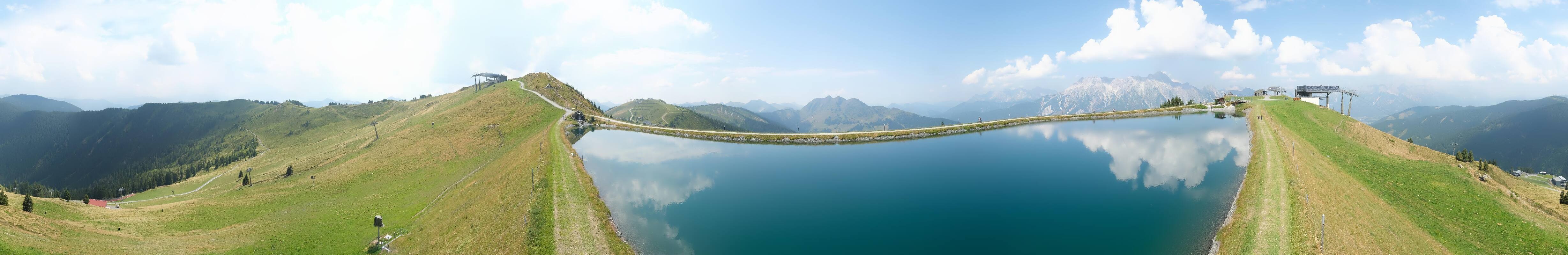 Archived image Webcam Leogang - View from Großer Asitz