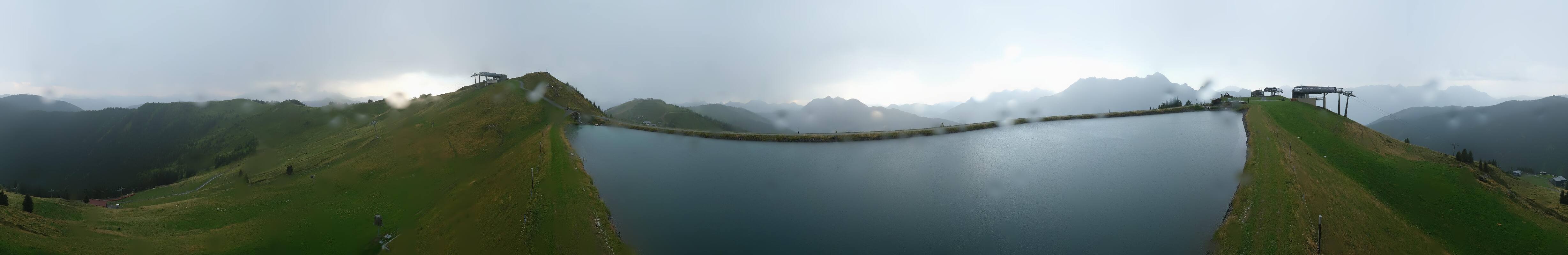 Archiv Foto Webcam Leogang - Ausblick vom Großen Asitz