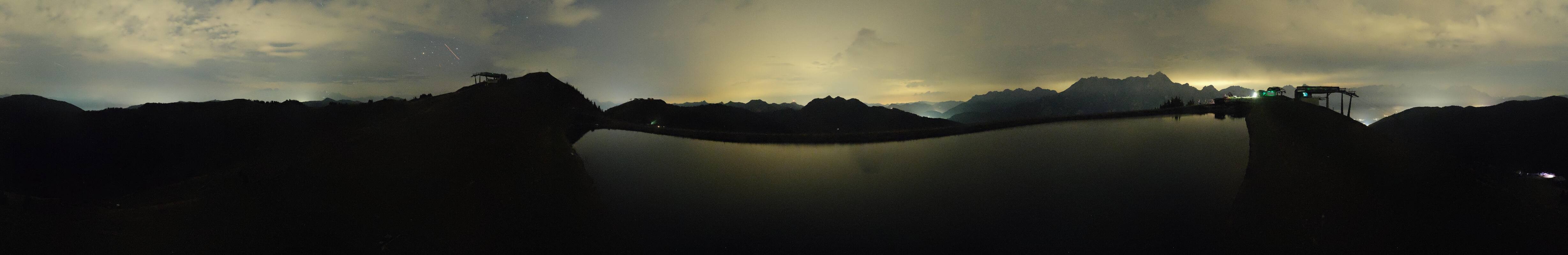 Archiv Foto Webcam Leogang - Ausblick vom Großen Asitz