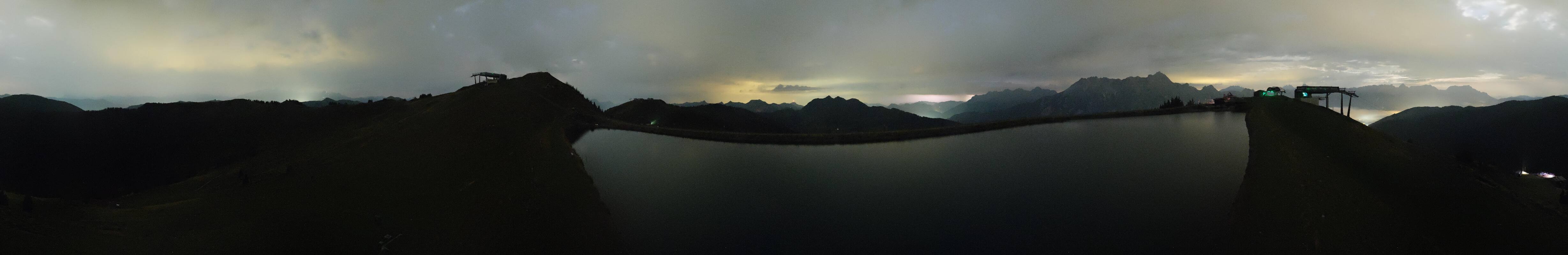 Archiv Foto Webcam Leogang - Ausblick vom Großen Asitz