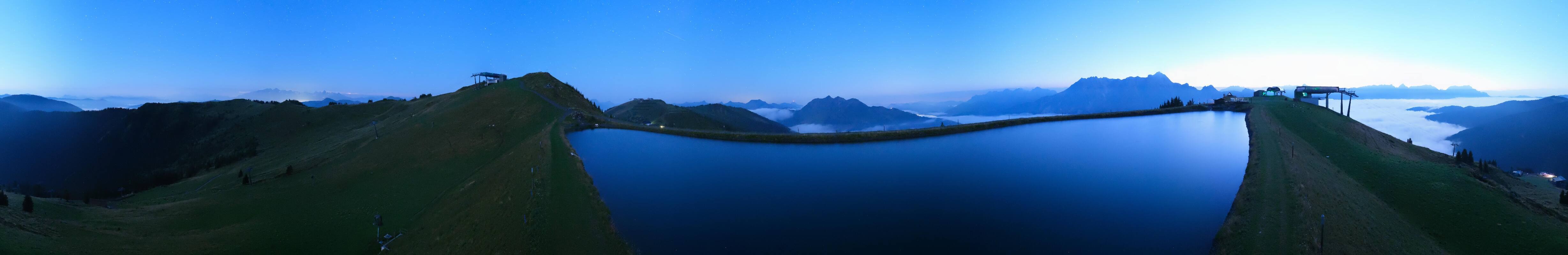 Archived image Webcam Leogang - View from Großer Asitz