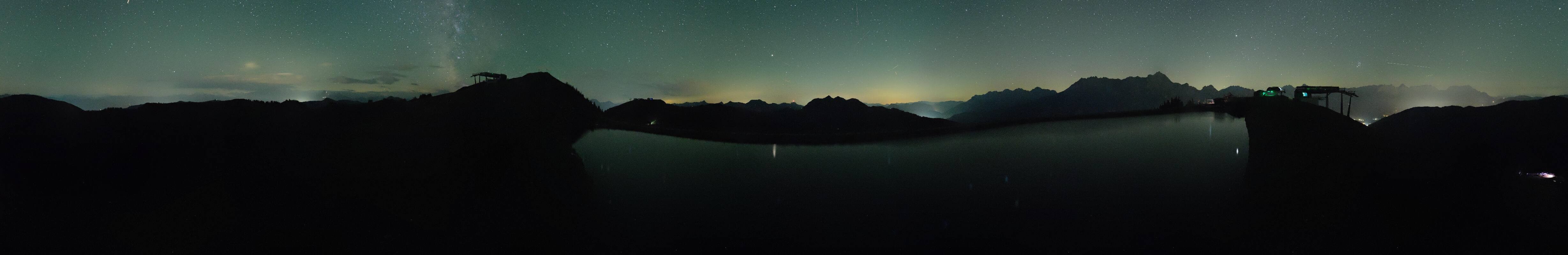 Archiv Foto Webcam Leogang - Ausblick vom Großen Asitz