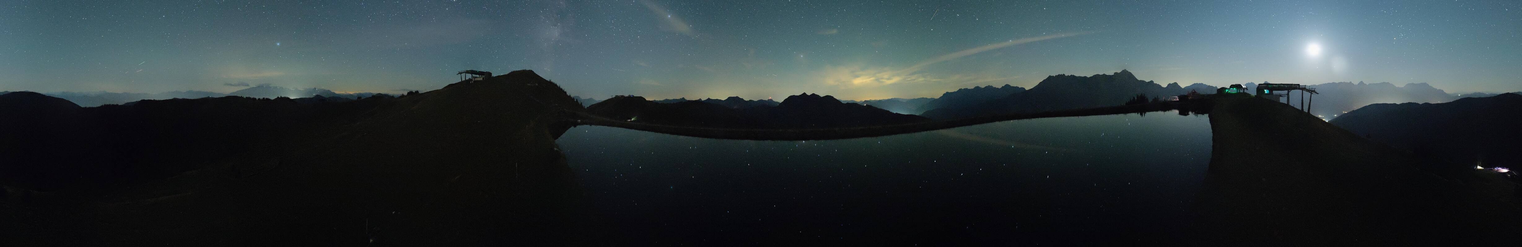 Archiv Foto Webcam Leogang - Ausblick vom Großen Asitz