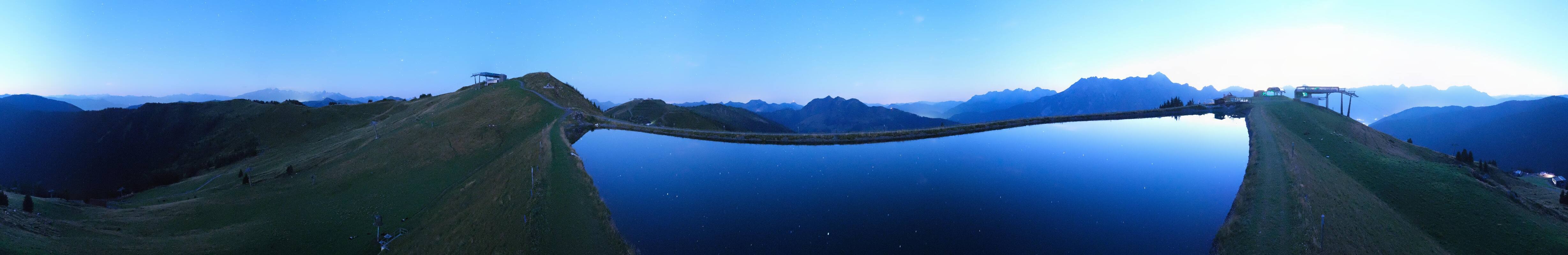 Archiv Foto Webcam Leogang - Ausblick vom Großen Asitz