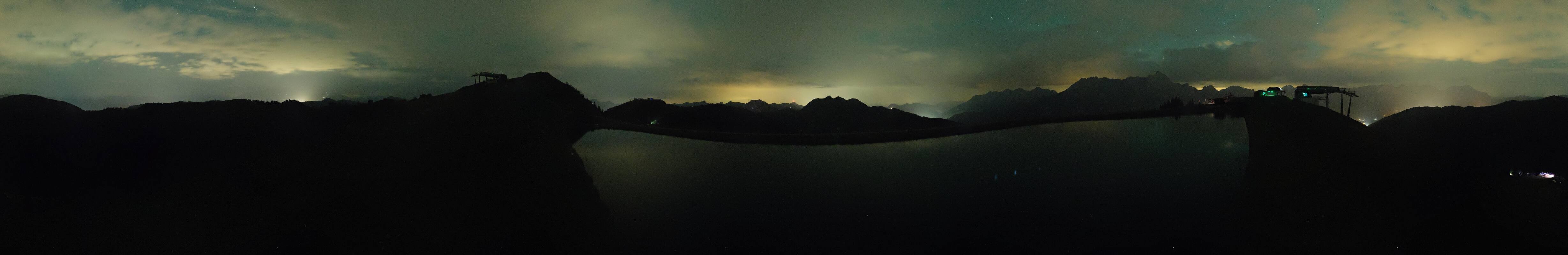 Archiv Foto Webcam Leogang - Ausblick vom Großen Asitz