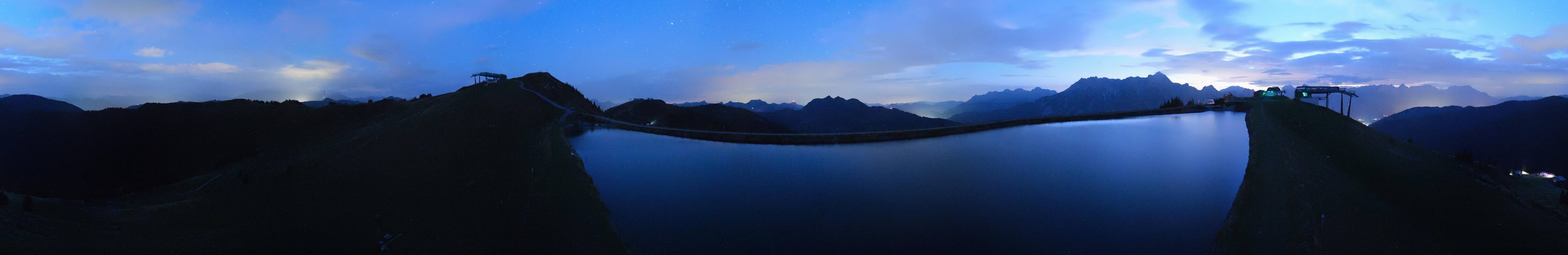 Archiv Foto Webcam Leogang - Ausblick vom Großen Asitz
