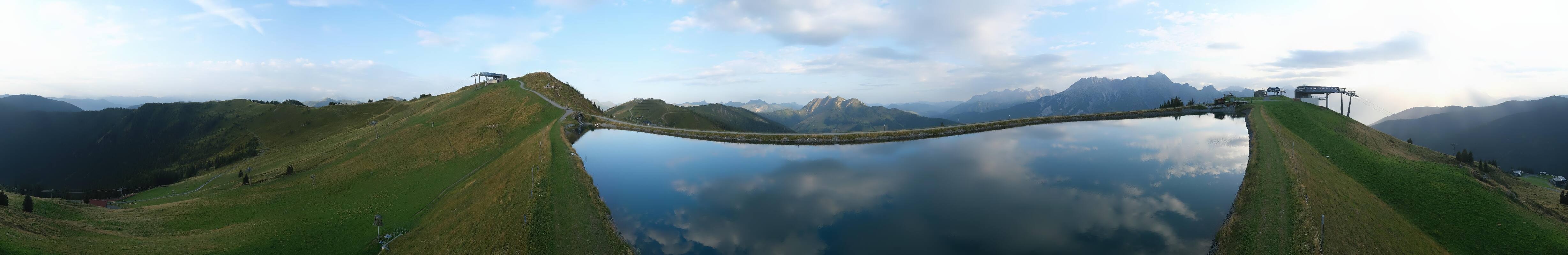 Archived image Webcam Leogang - View from Großer Asitz