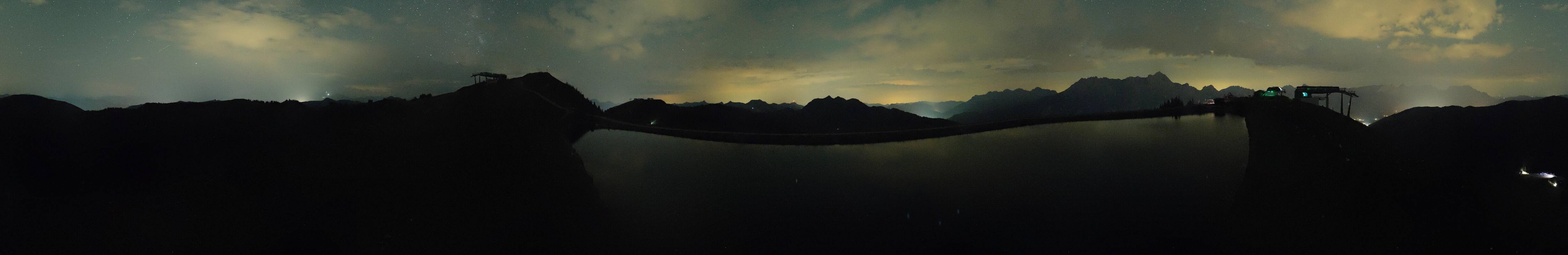 Archiv Foto Webcam Leogang - Ausblick vom Großen Asitz