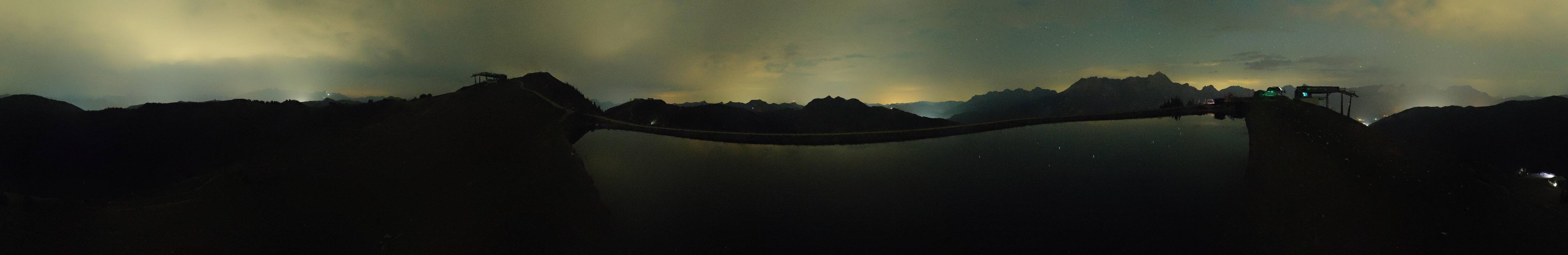 Archiv Foto Webcam Leogang - Ausblick vom Großen Asitz