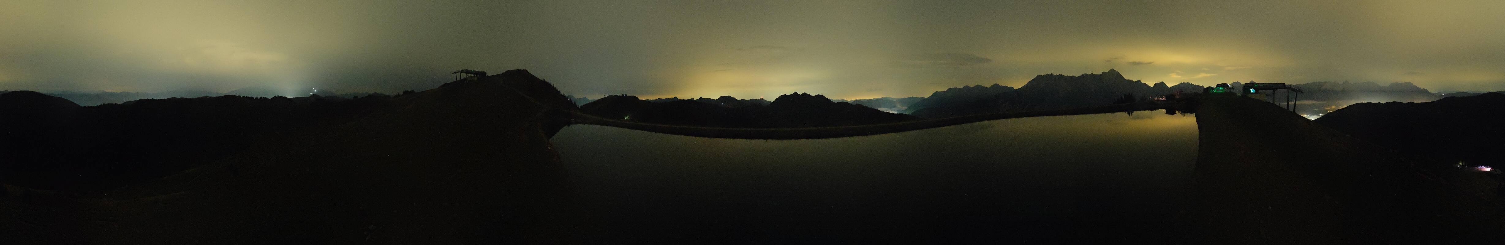 Archiv Foto Webcam Leogang - Ausblick vom Großen Asitz
