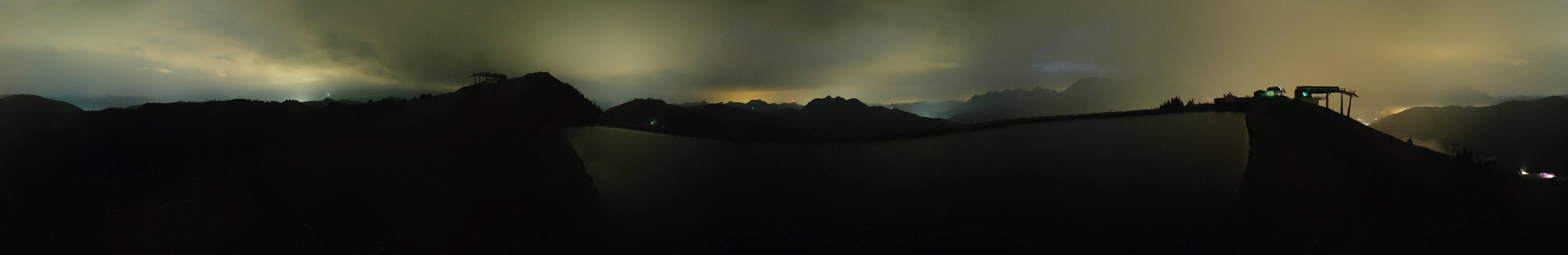 Archiv Foto Webcam Leogang - Ausblick vom Großen Asitz