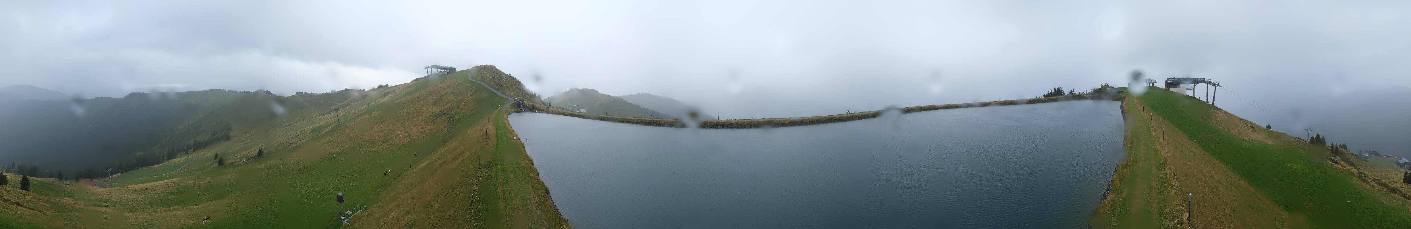 Archiv Foto Webcam Leogang - Ausblick vom Großen Asitz