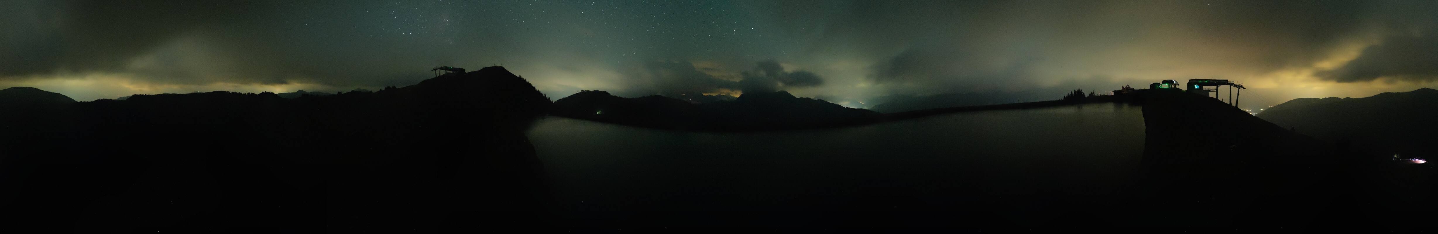 Archiv Foto Webcam Leogang - Ausblick vom Großen Asitz
