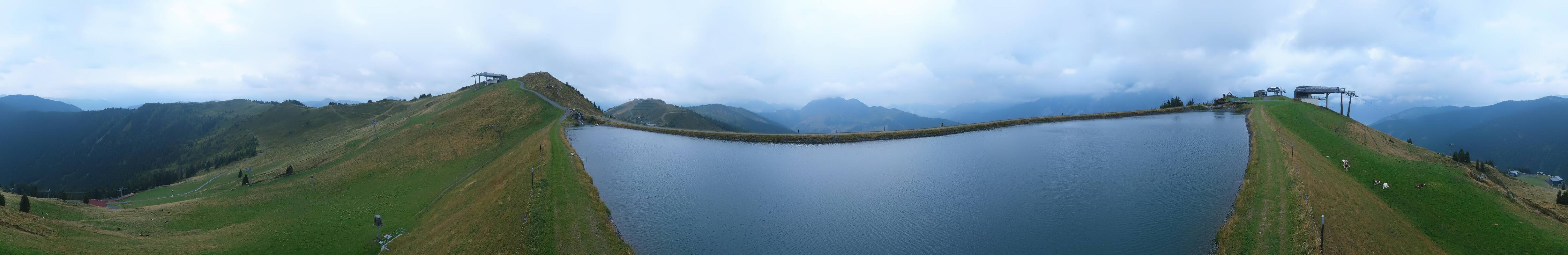 Archived image Webcam Leogang - View from Großer Asitz