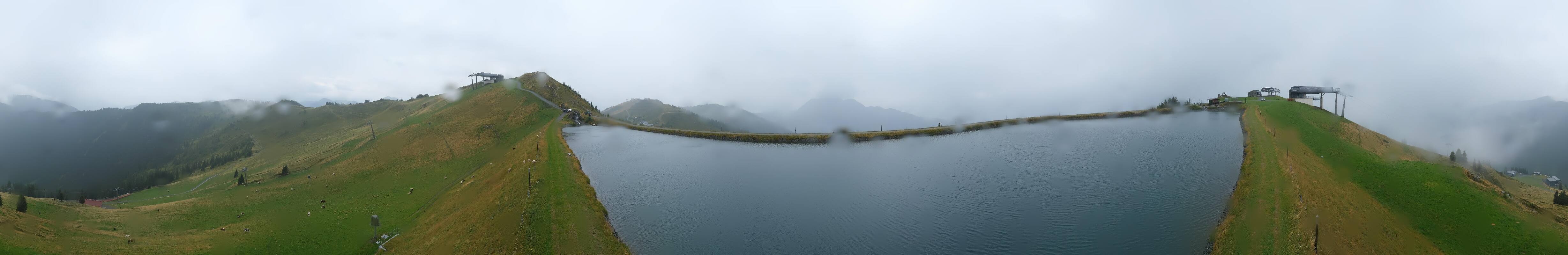 Archived image Webcam Leogang - View from Großer Asitz