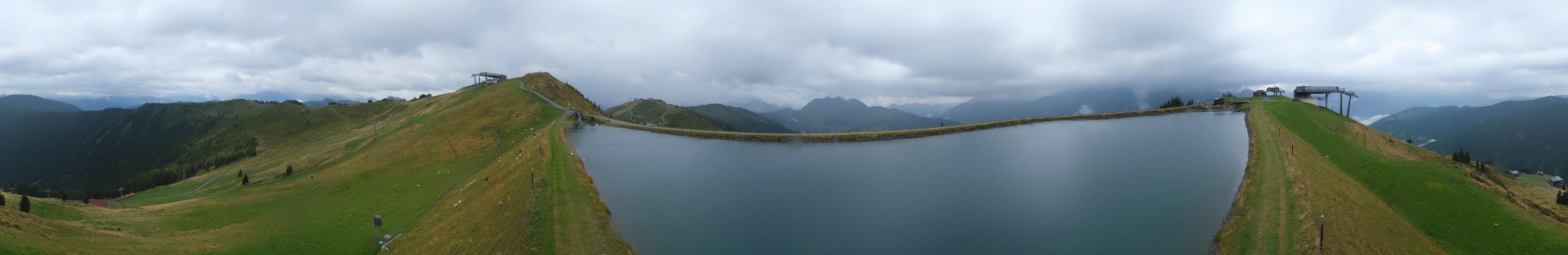 Archiv Foto Webcam Leogang: Ausblick vom Großen Asitz