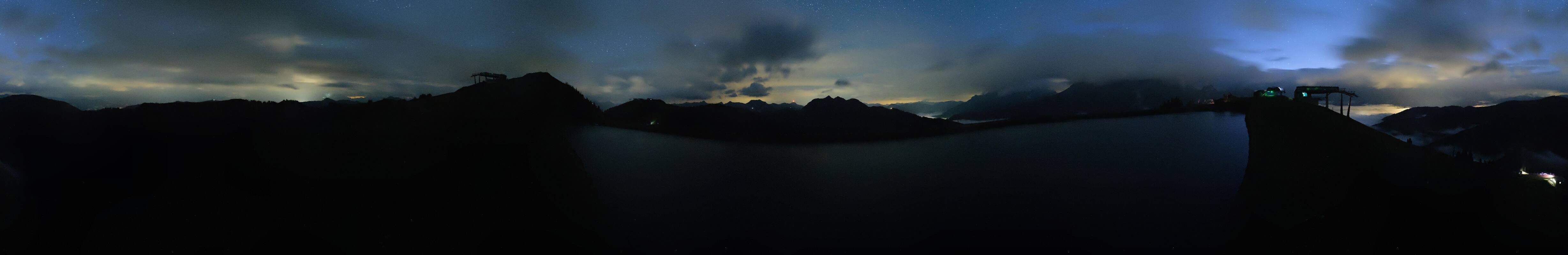Archiv Foto Webcam Leogang: Ausblick vom Großen Asitz