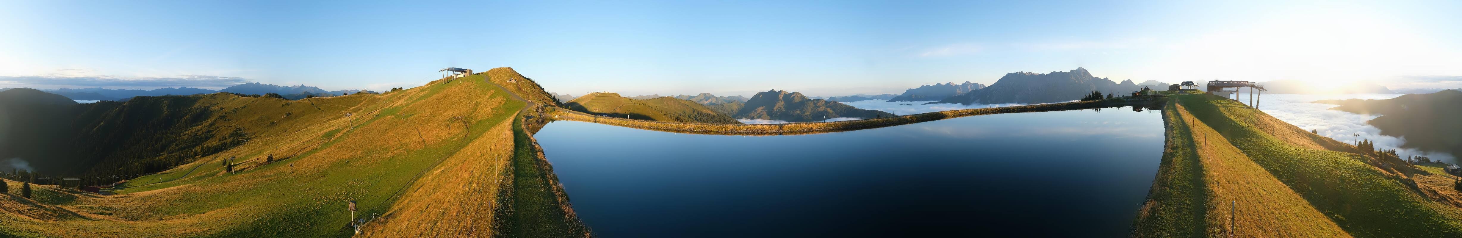 Archived image Webcam Leogang - View from Großer Asitz