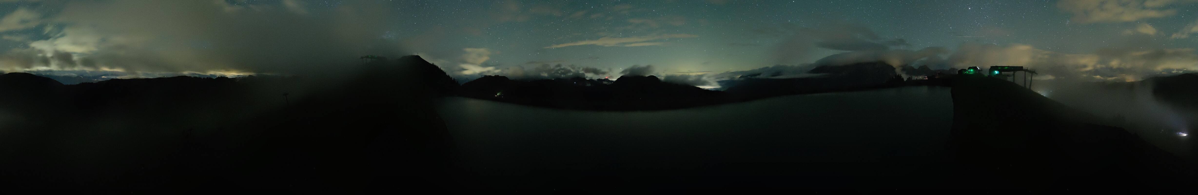 Archiv Foto Webcam Leogang: Ausblick vom Großen Asitz