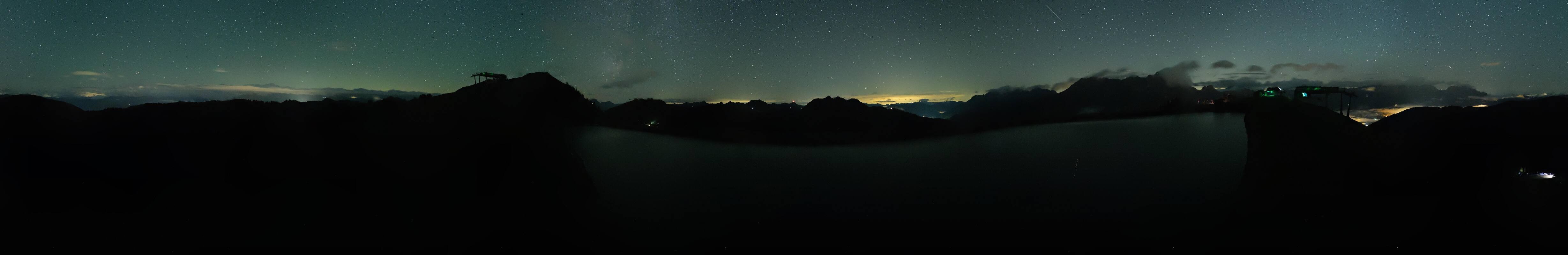 Archiv Foto Webcam Leogang: Ausblick vom Großen Asitz