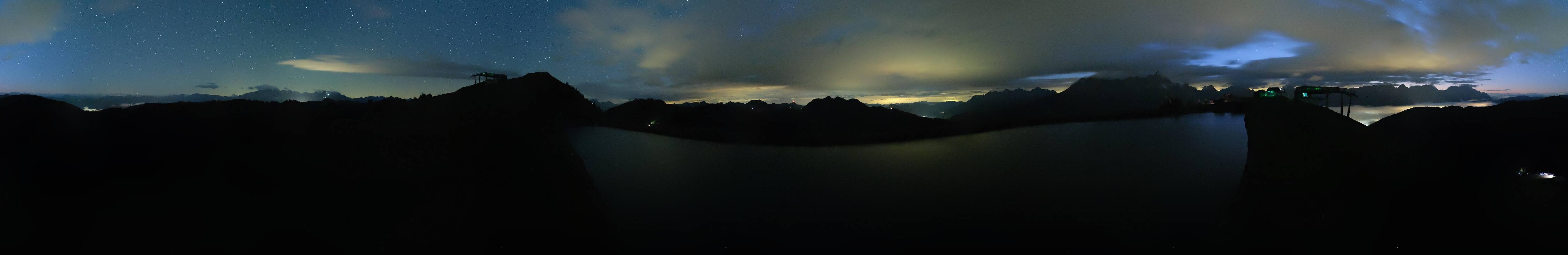 Archiv Foto Webcam Leogang: Ausblick vom Großen Asitz