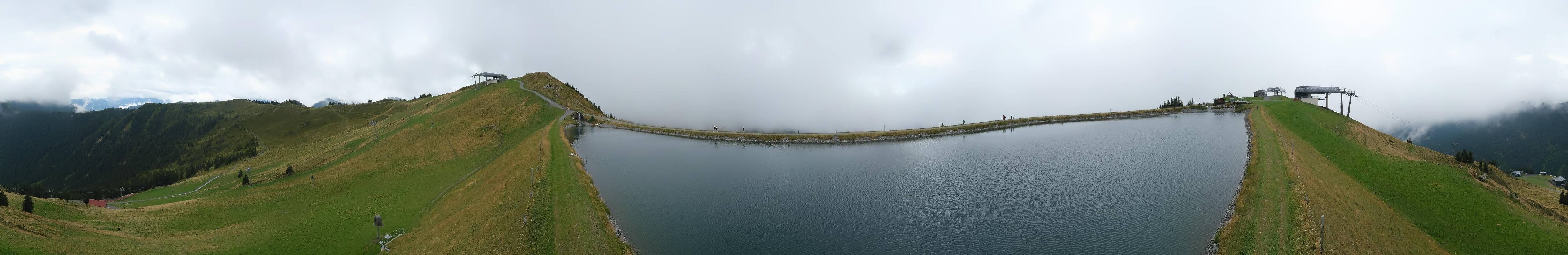 Archiv Foto Webcam Leogang: Ausblick vom Großen Asitz