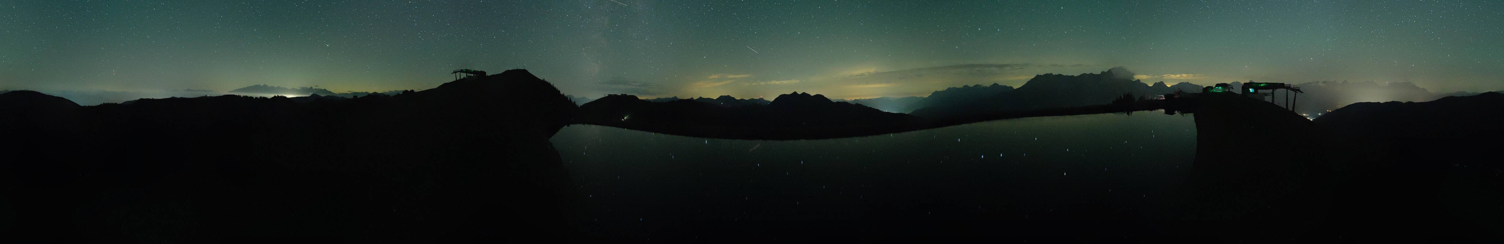 Archiv Foto Webcam Leogang: Ausblick vom Großen Asitz