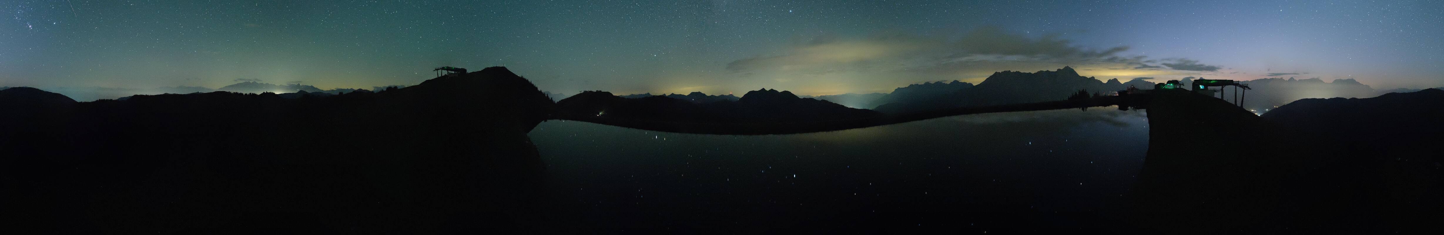 Archiv Foto Webcam Leogang: Ausblick vom Großen Asitz