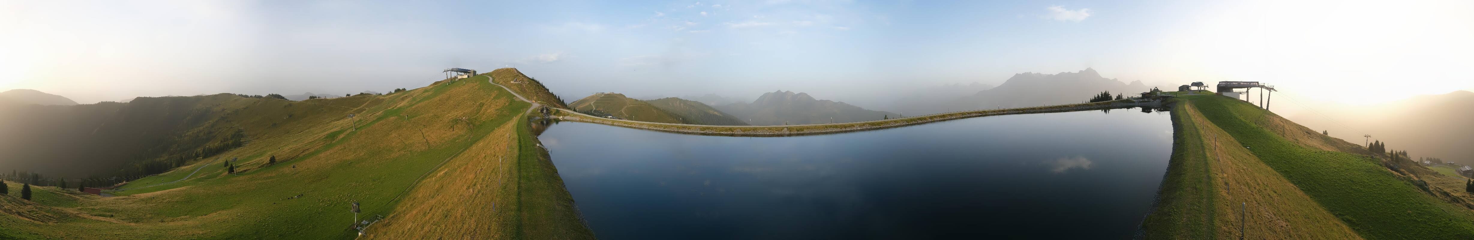 Archived image Webcam Leogang - View from Großer Asitz