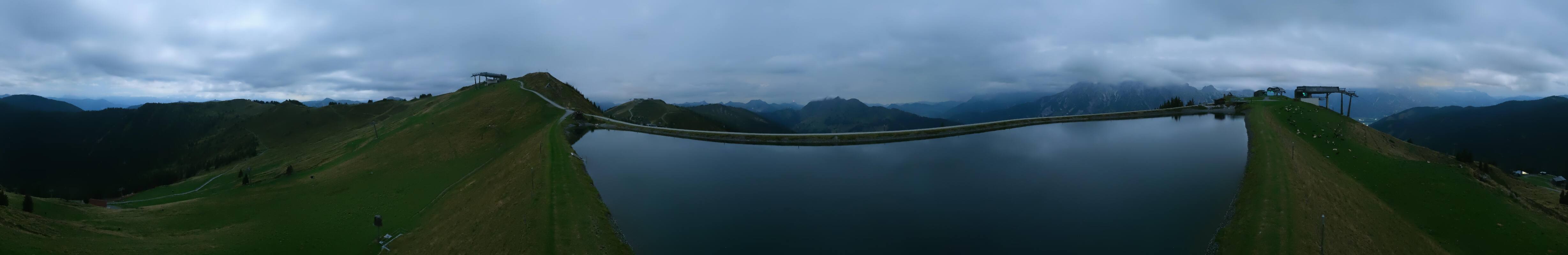 Archived image Webcam Leogang - View from Großer Asitz