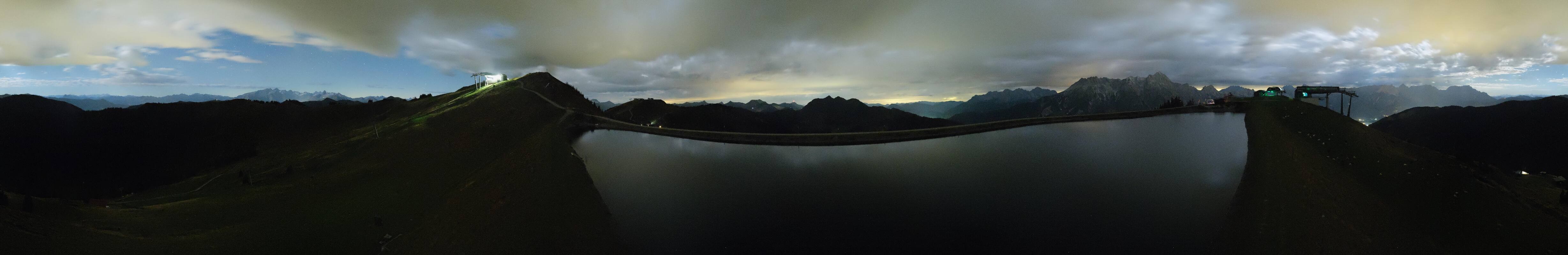 Archiv Foto Webcam Leogang: Ausblick vom Großen Asitz