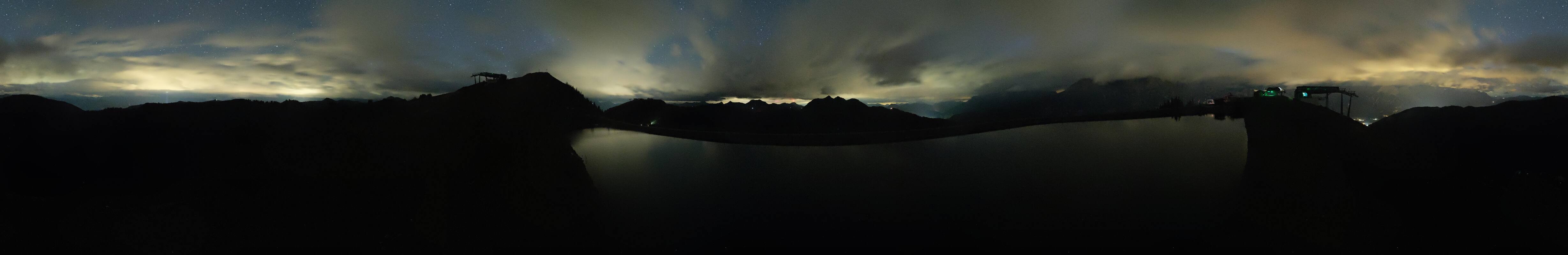 Archiv Foto Webcam Leogang: Ausblick vom Großen Asitz