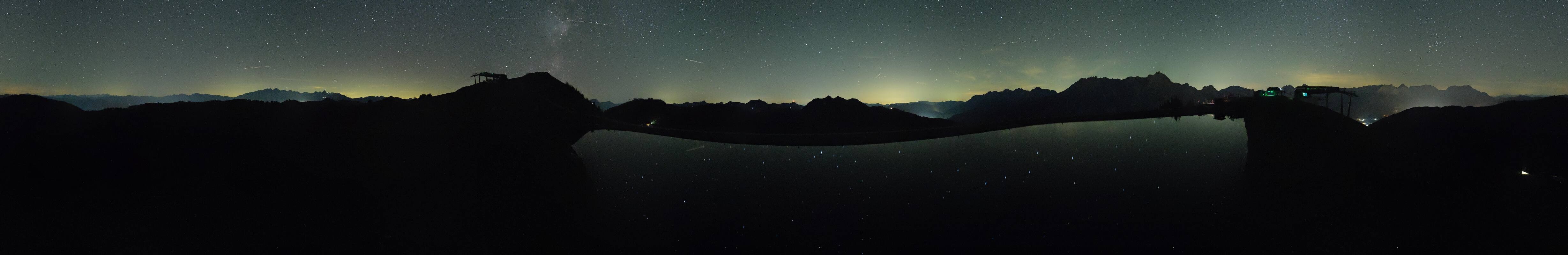 Archiv Foto Webcam Leogang: Ausblick vom Großen Asitz