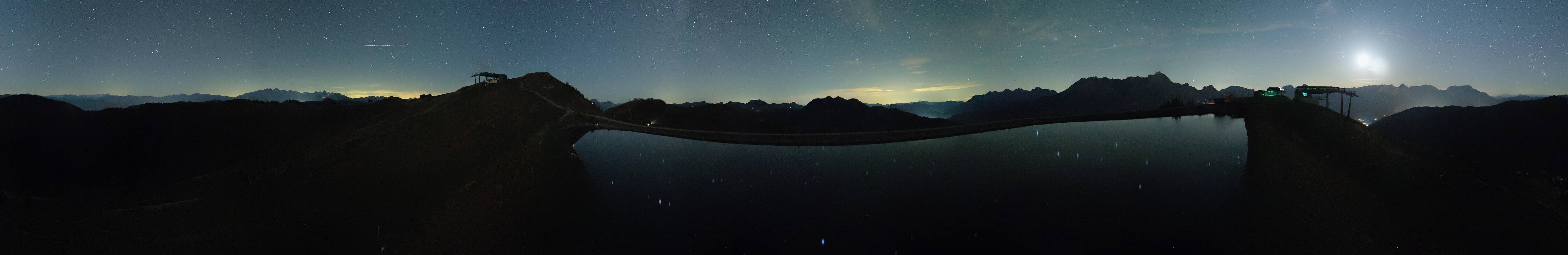 Archiv Foto Webcam Leogang: Ausblick vom Großen Asitz