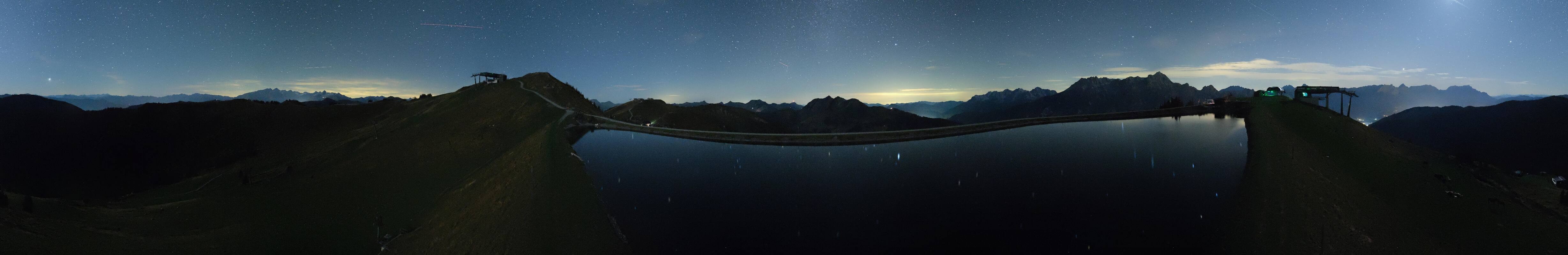 Archiv Foto Webcam Leogang: Ausblick vom Großen Asitz