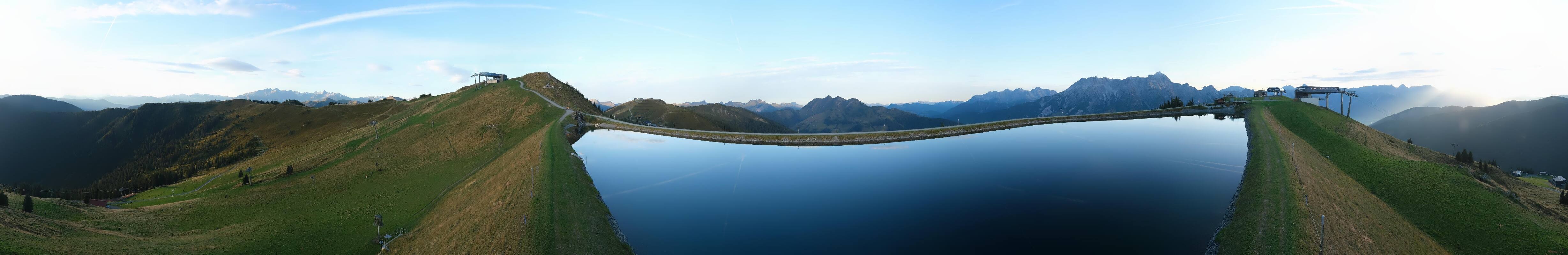 Archived image Webcam Leogang - View from Großer Asitz
