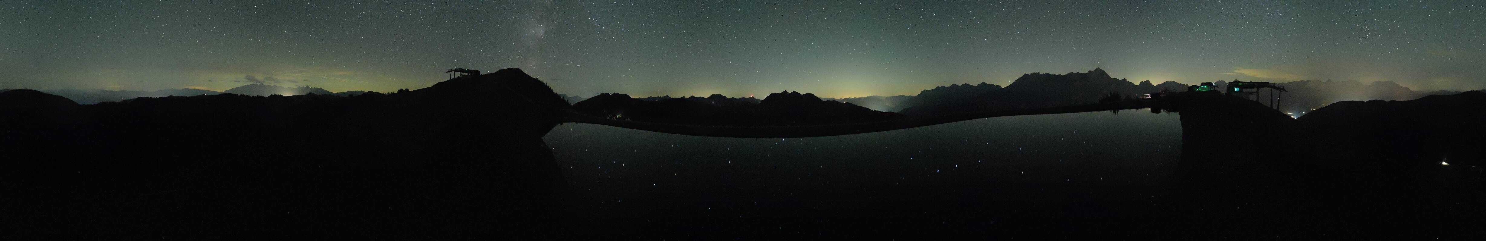 Archiv Foto Webcam Leogang: Ausblick vom Großen Asitz