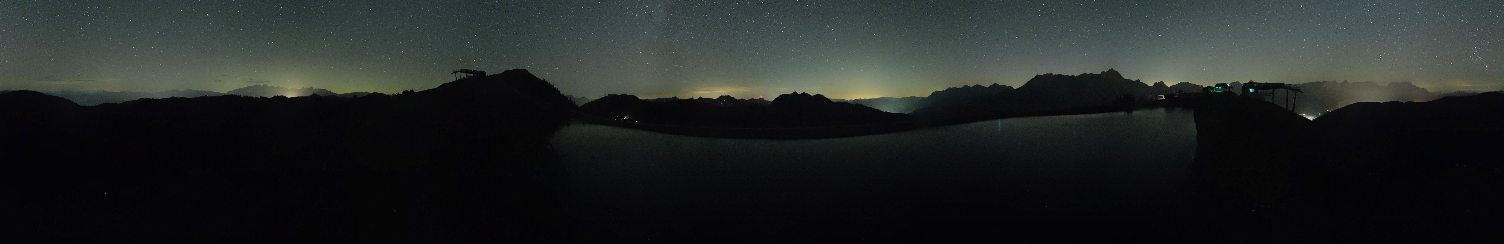 Archiv Foto Webcam Leogang: Ausblick vom Großen Asitz