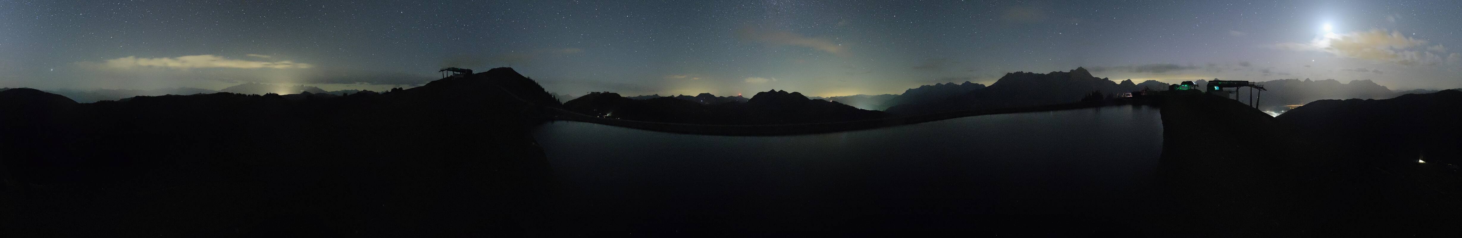Archiv Foto Webcam Leogang: Ausblick vom Großen Asitz