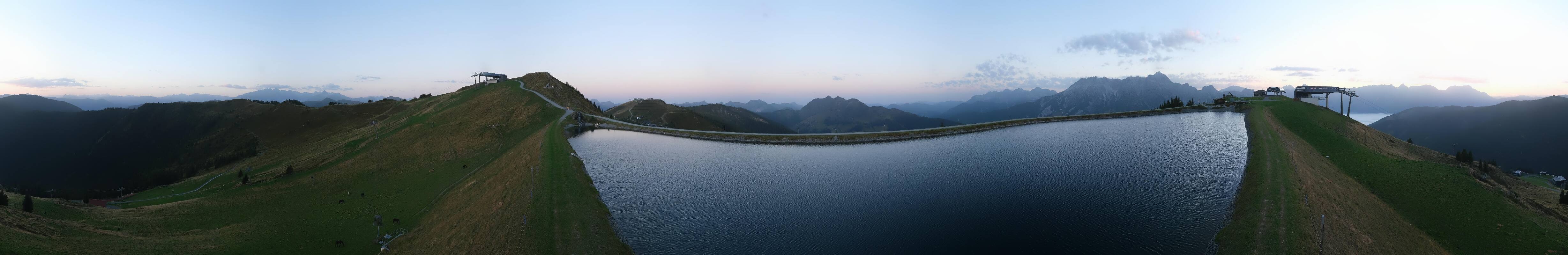 Archiv Foto Webcam Leogang: Ausblick vom Großen Asitz