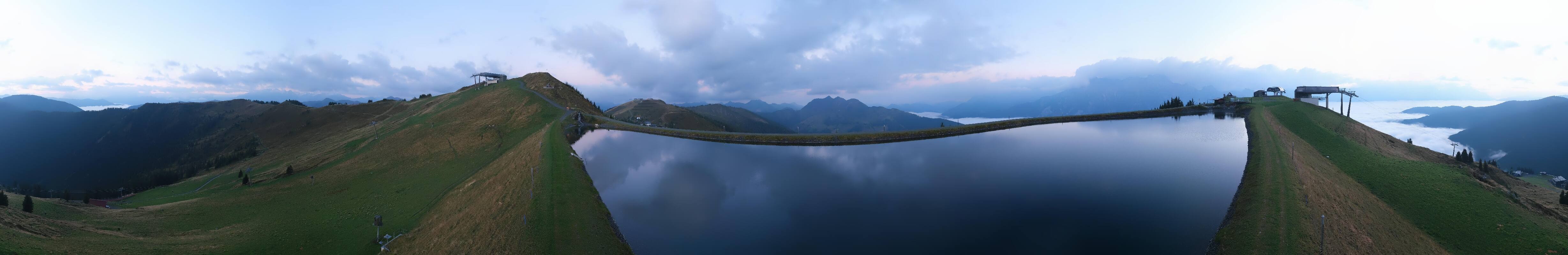 Archived image Webcam Leogang - View from Großer Asitz