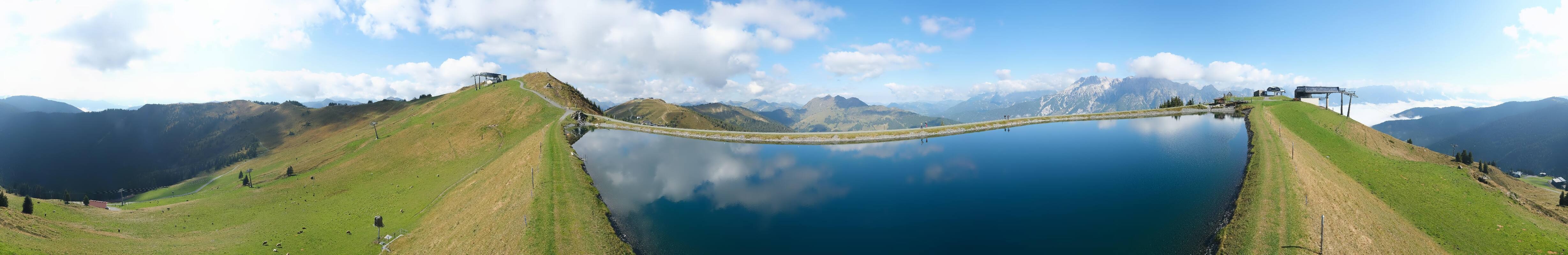 Archived image Webcam Leogang - View from Großer Asitz