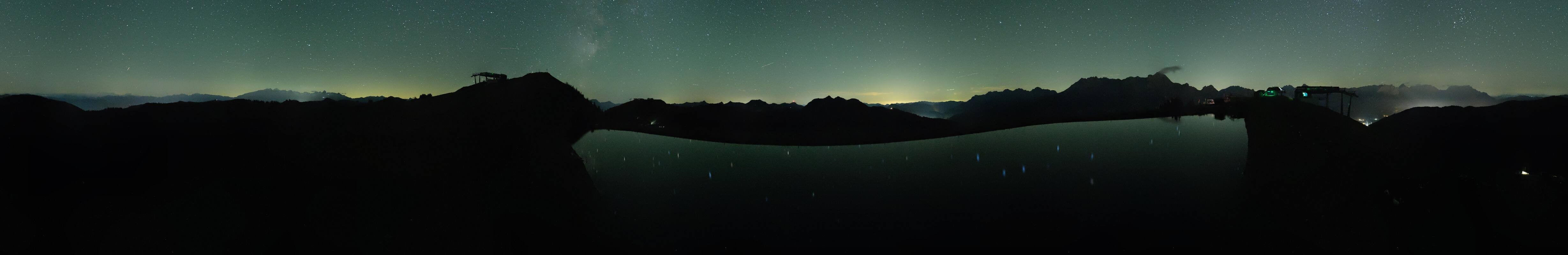 Archiv Foto Webcam Leogang: Ausblick vom Großen Asitz