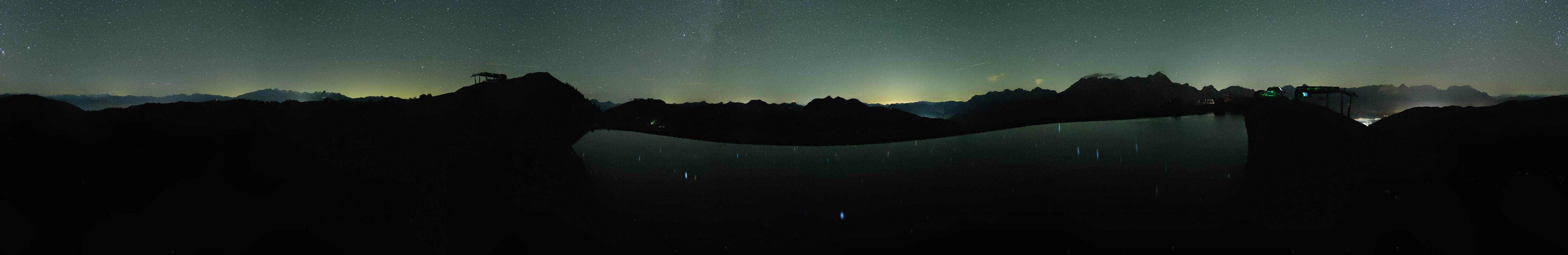 Archiv Foto Webcam Leogang: Ausblick vom Großen Asitz