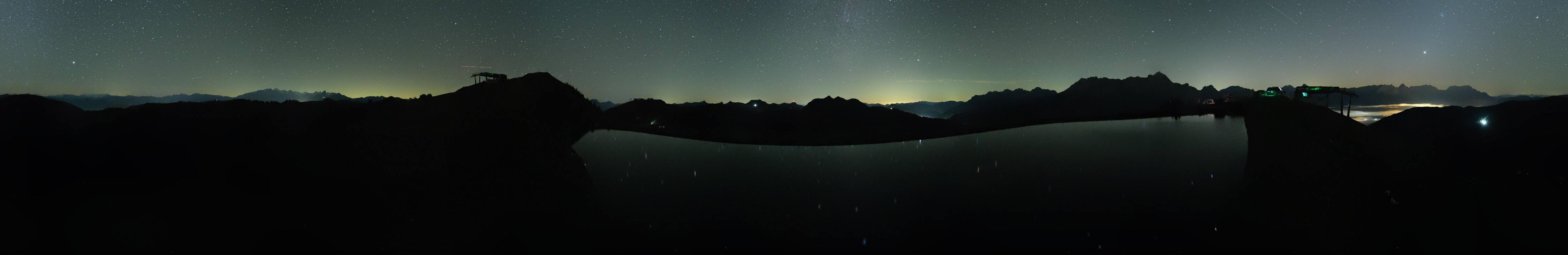 Archiv Foto Webcam Leogang: Ausblick vom Großen Asitz